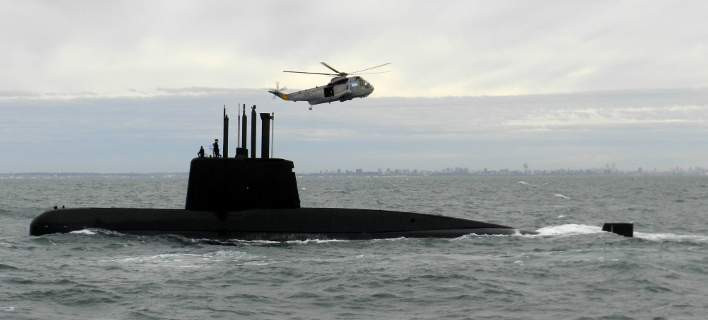 Ενδειξη από σόναρ για το χαμένο υποβρύχιο της Αργεντινής με τους 44 νεκρούς